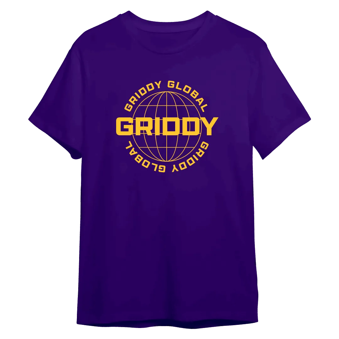 Griddy Global Signature Logo T-Shirt - Mystery Hype