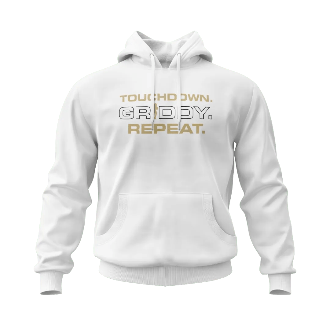 Griddy Touchdown Griddy Repeat Hoodie - Mystery Hype