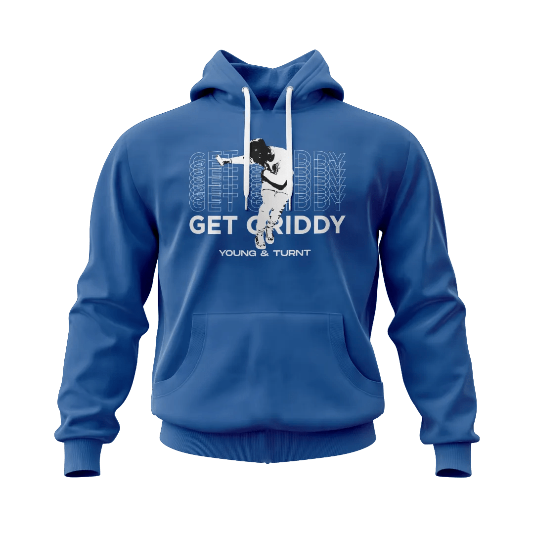 Griddy Vintage Young And Turnt Hoodie - Mystery Hype