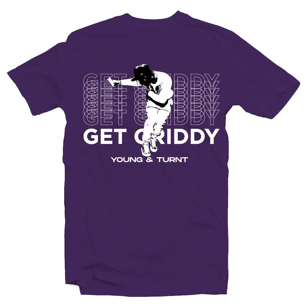 Griddy Vintage Young And Turnt T-Shirt - Mystery Hype