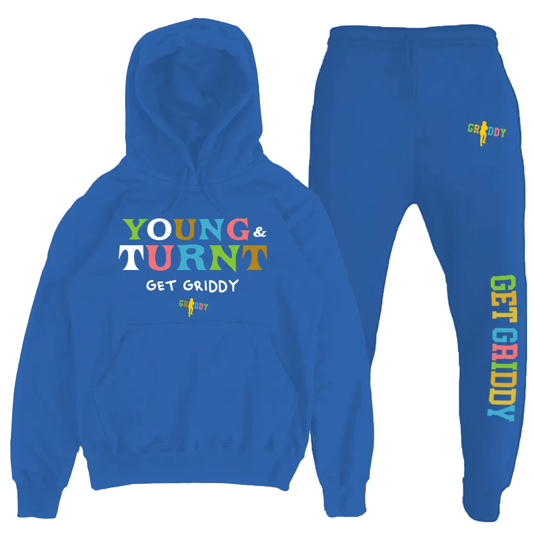 Griddy Young & Turnt Blue Outfit Set - Mystery Hype