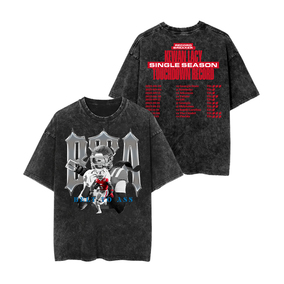 Kewan Lacy Record Breaker Mineral Wash Shirt - Mystery Hype