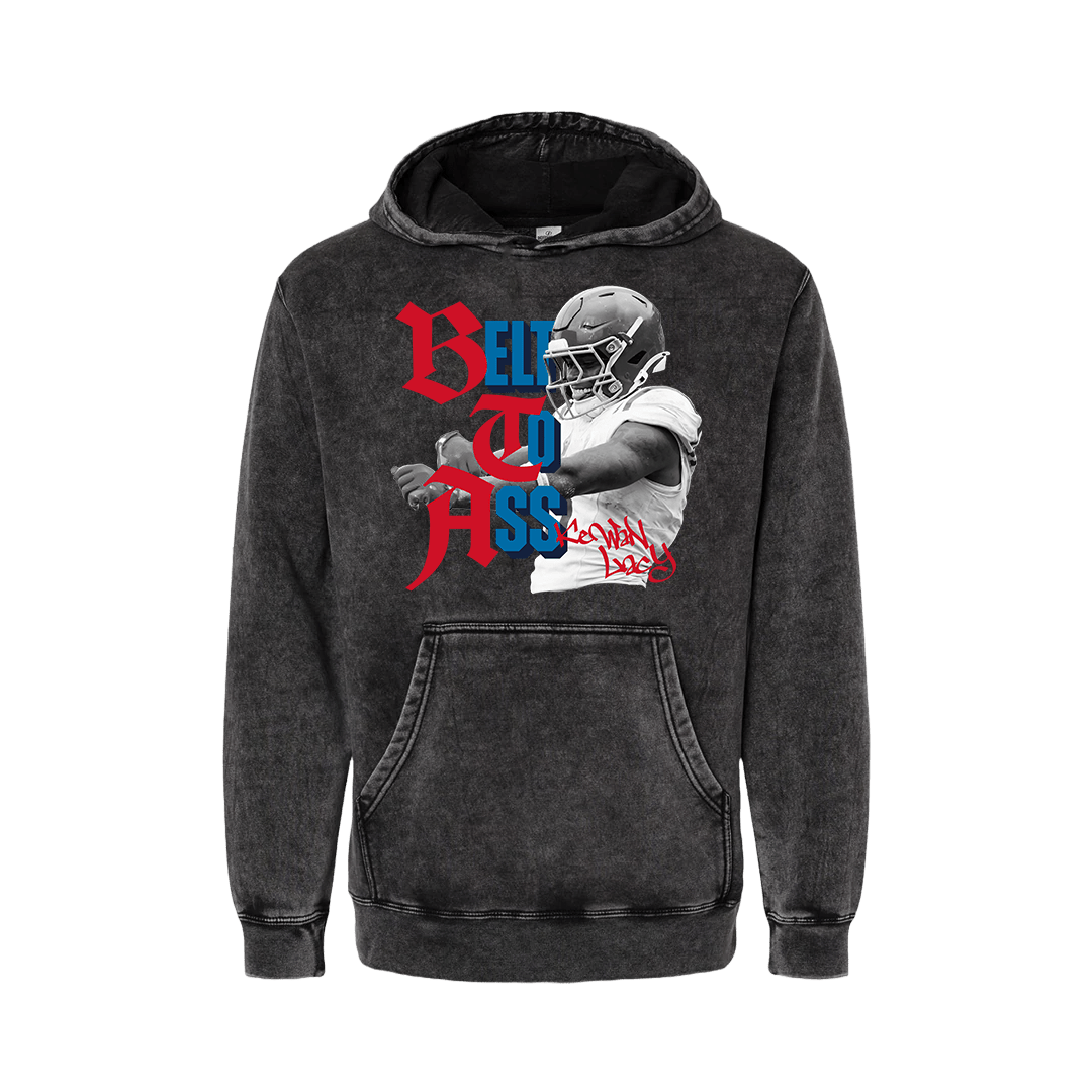 Kewan Lacy Retro Mineral Wash Hoodie - Mystery Hype