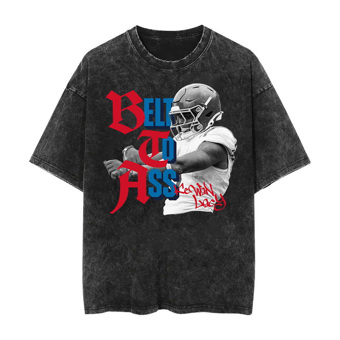 Kewan Lacy Retro Mineral Wash Shirt - Mystery Hype