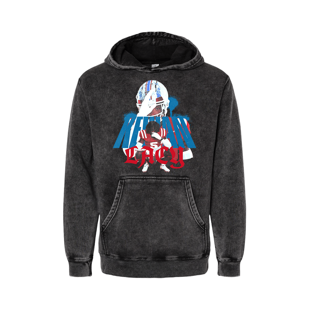 Kewan Lacy Vintage Mineral Wash Hoodie - Mystery Hype