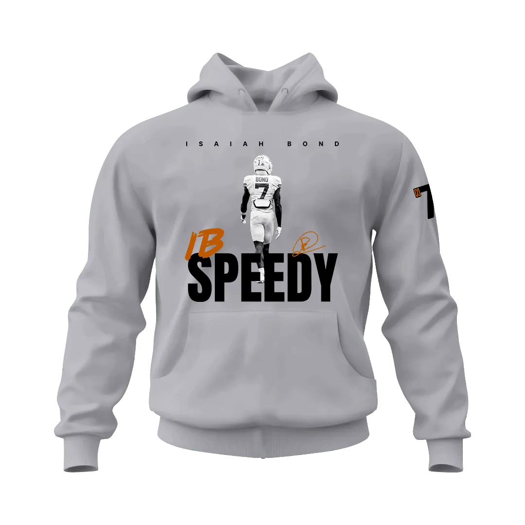 Limited Edition Speedy Isaiah Bond Hoodie - Mystery Hype