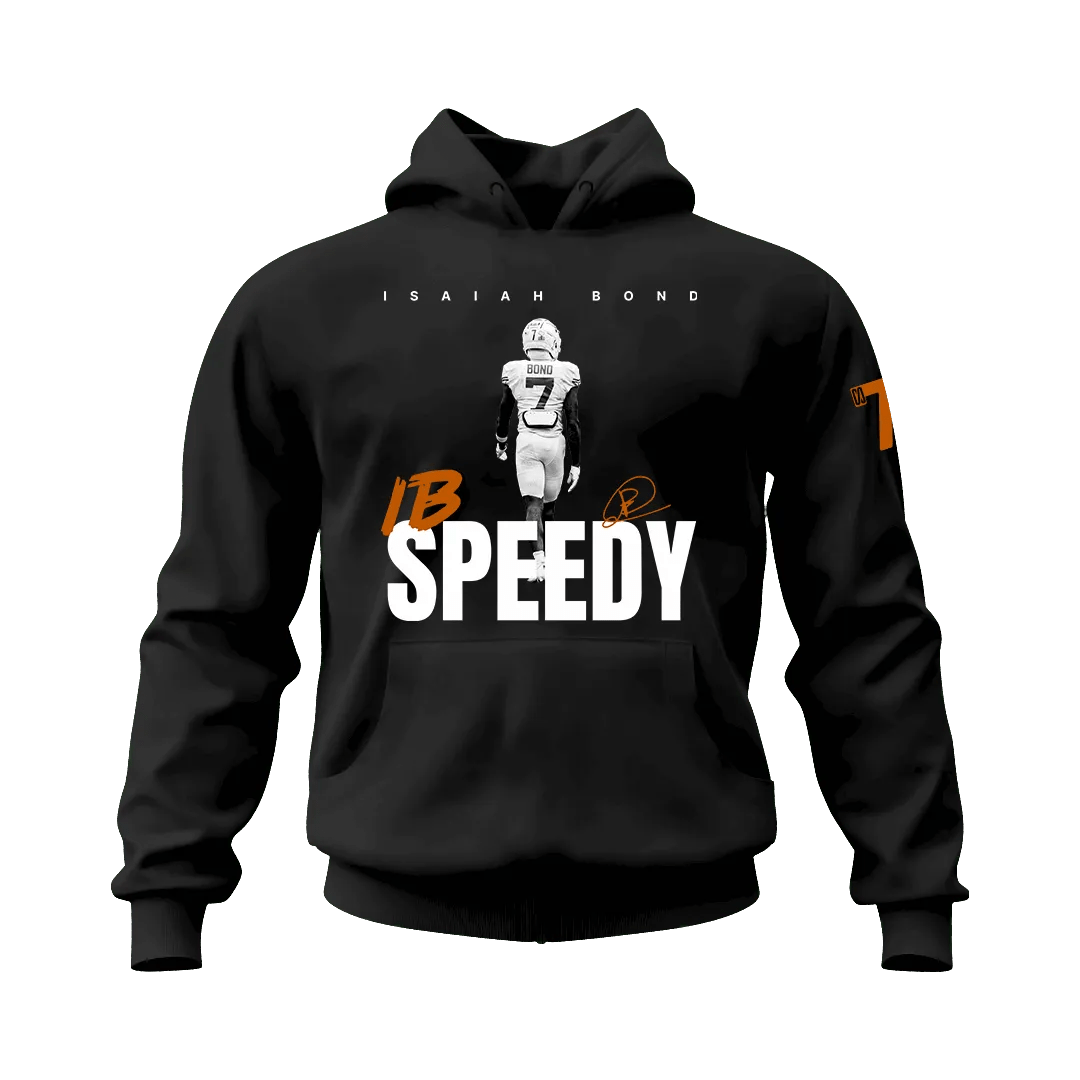 Limited Edition Speedy Isaiah Bond Hoodie - Mystery Hype