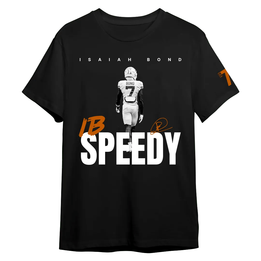 Limited Edition Speedy Isaiah Bond Shirt - Mystery Hype