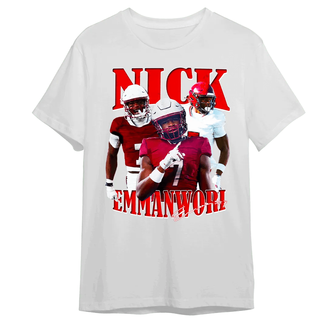 Nick Emmanwori Vintage Shirt - Mystery Hype