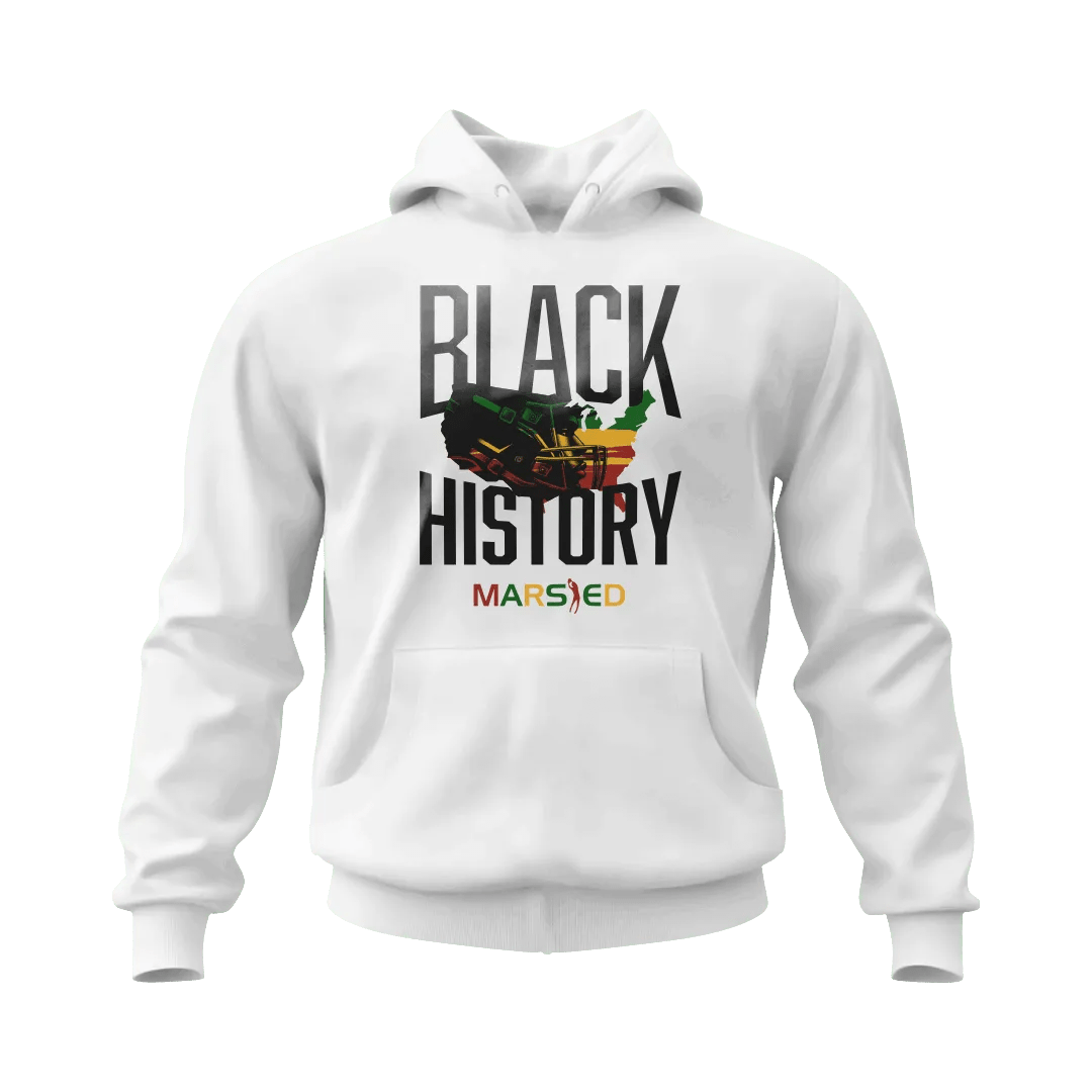 Nick Marsh Black History Hoodie - Mystery Hype