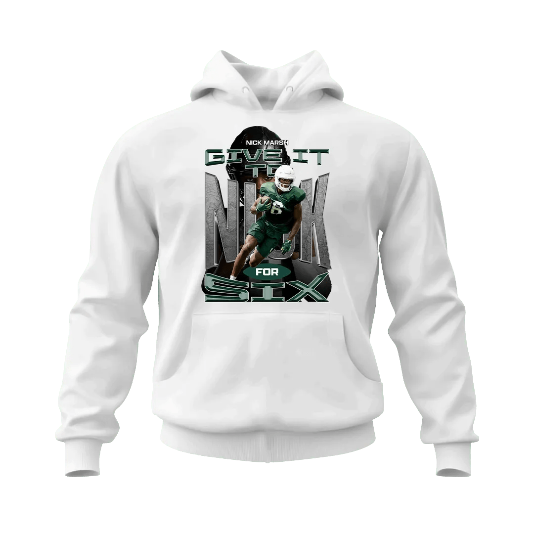 Nick Marsh Give It to Nick for Six Hoodie - Mystery Hype