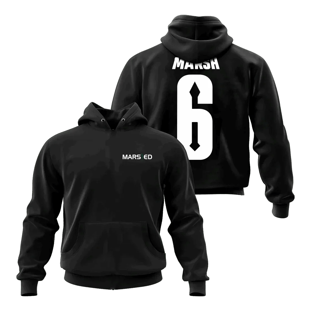Nick Marsh Signature Logo 6 Hoodie - Mystery Hype