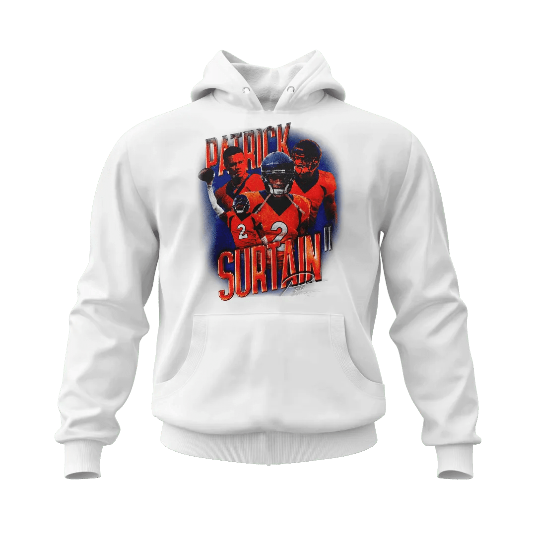 Pat Surtain II Retro Hoodie - Mystery Hype