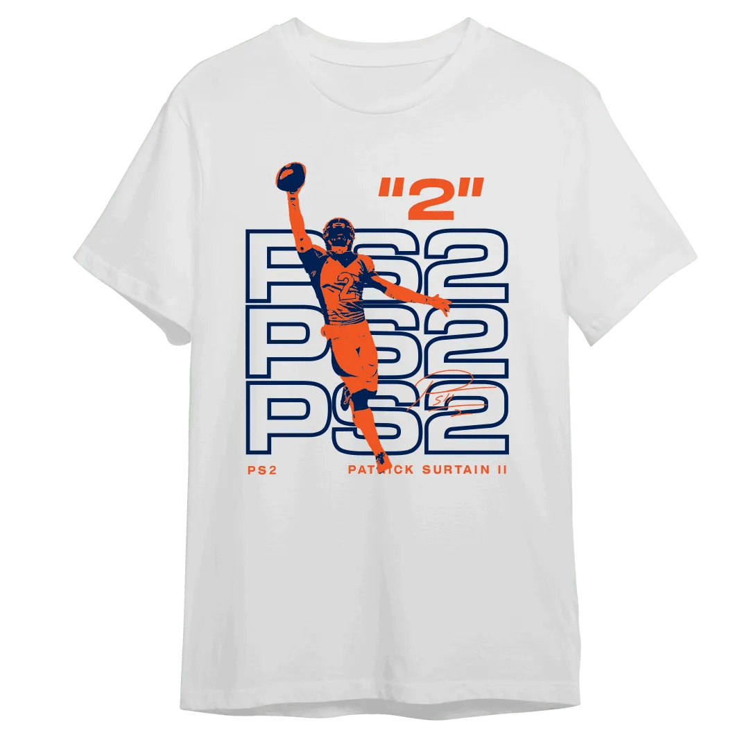 Pat Surtain II Signature PS2 T-Shirt - Mystery Hype