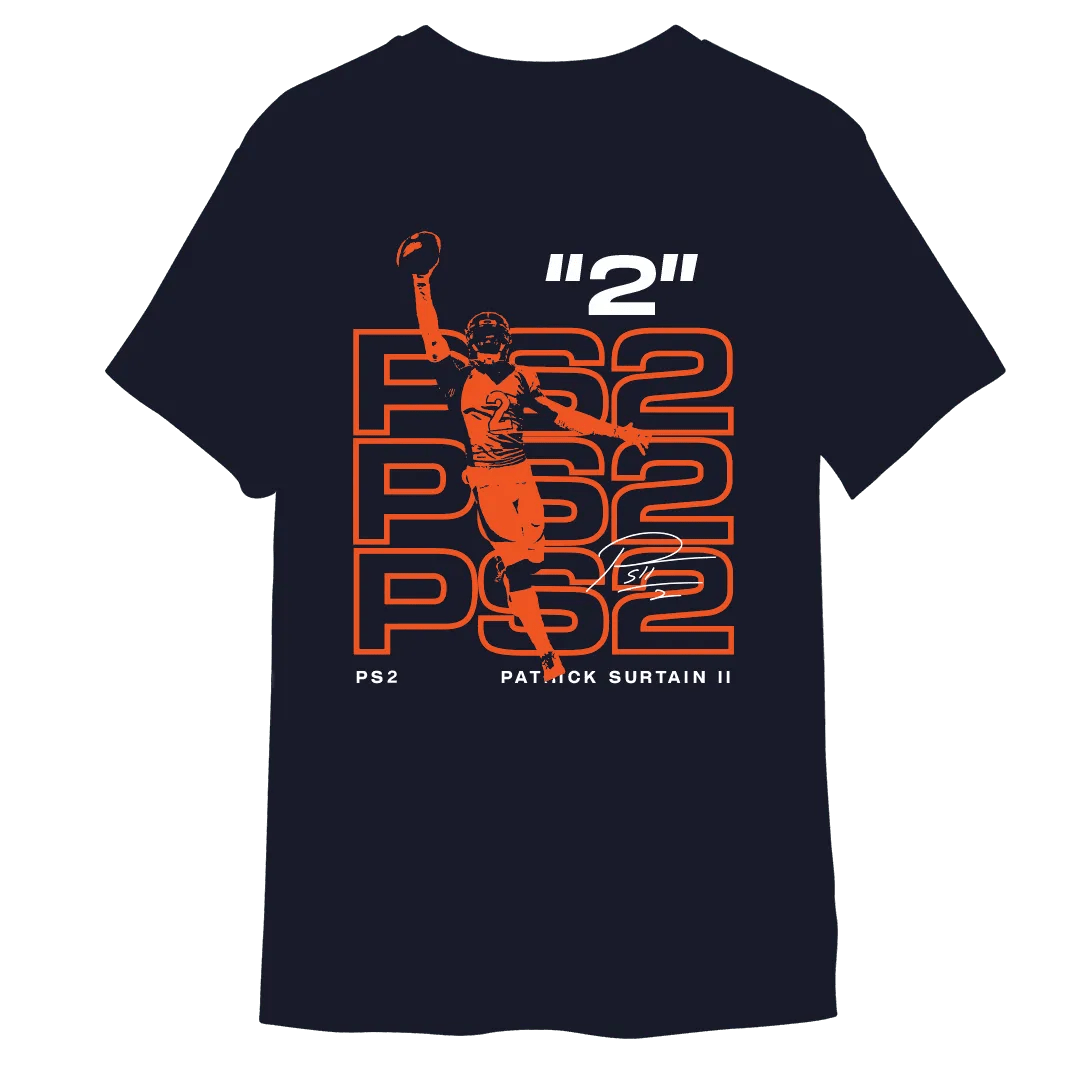 Pat Surtain II Signature PS2 T-Shirt - Mystery Hype