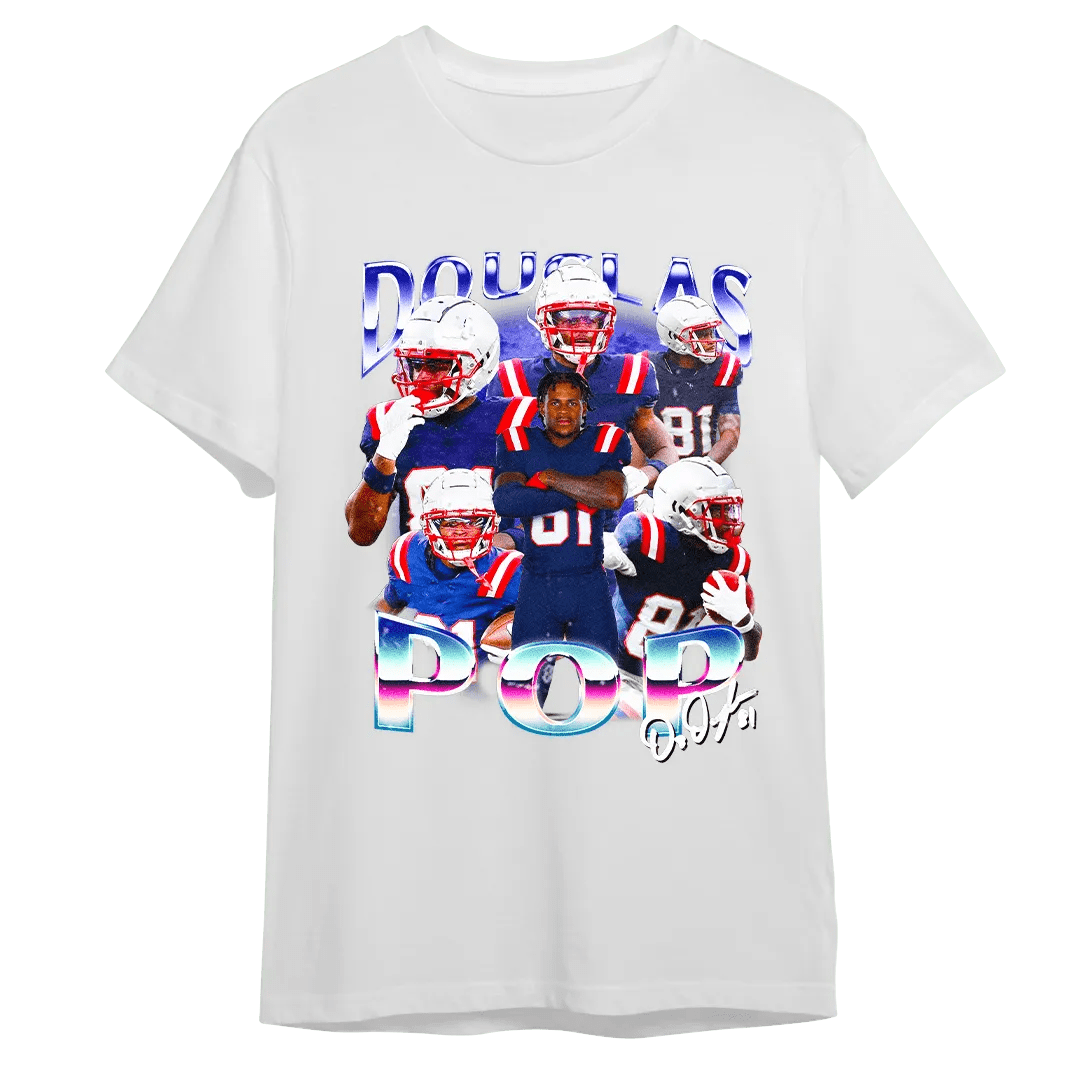 Pop Douglas Retro T-Shirt - Mystery Hype
