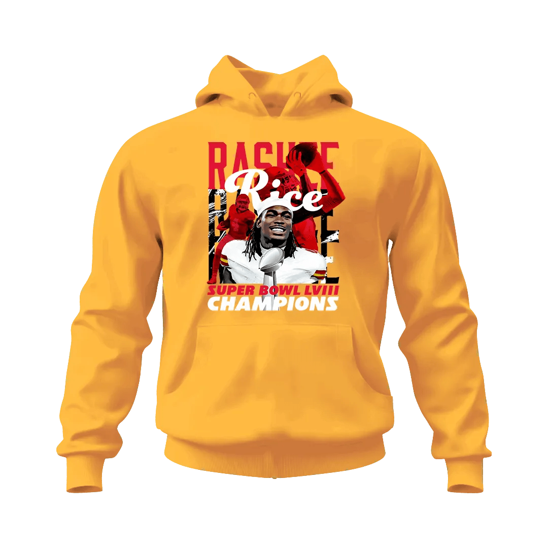 Rashee Rice Champions Hoodie - Mystery Hype