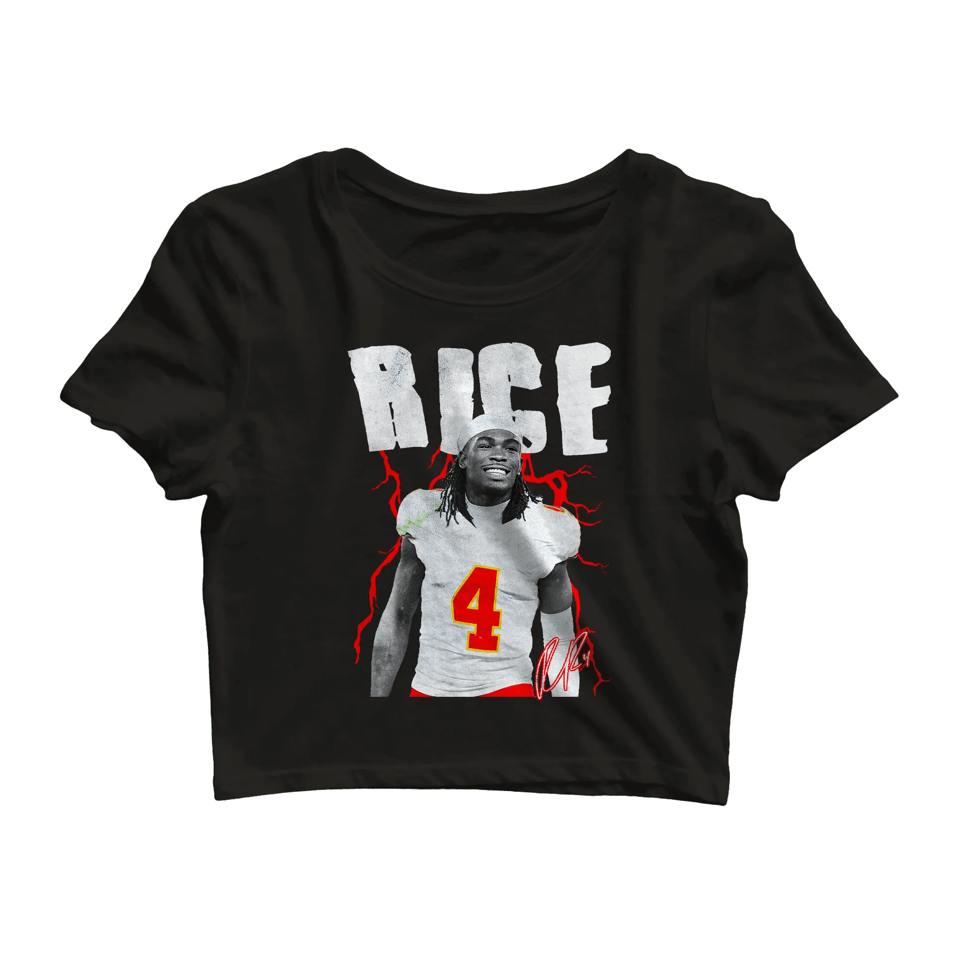 Rashee Rice Vintage Crop Top Shirt - Mystery Hype