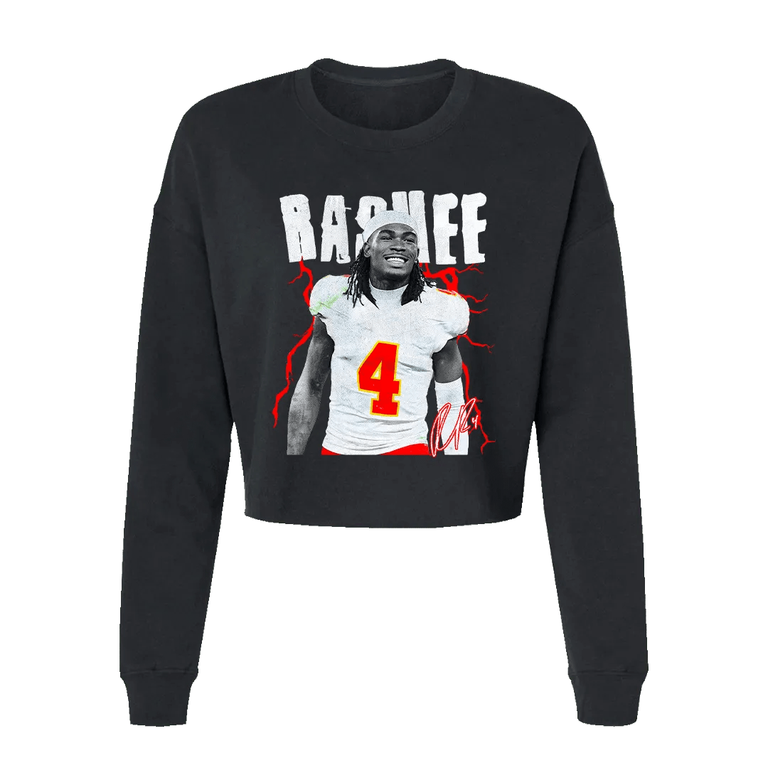 Rashee Rice Vintage Long Sleeve Crewneck Fleece - Mystery Hype