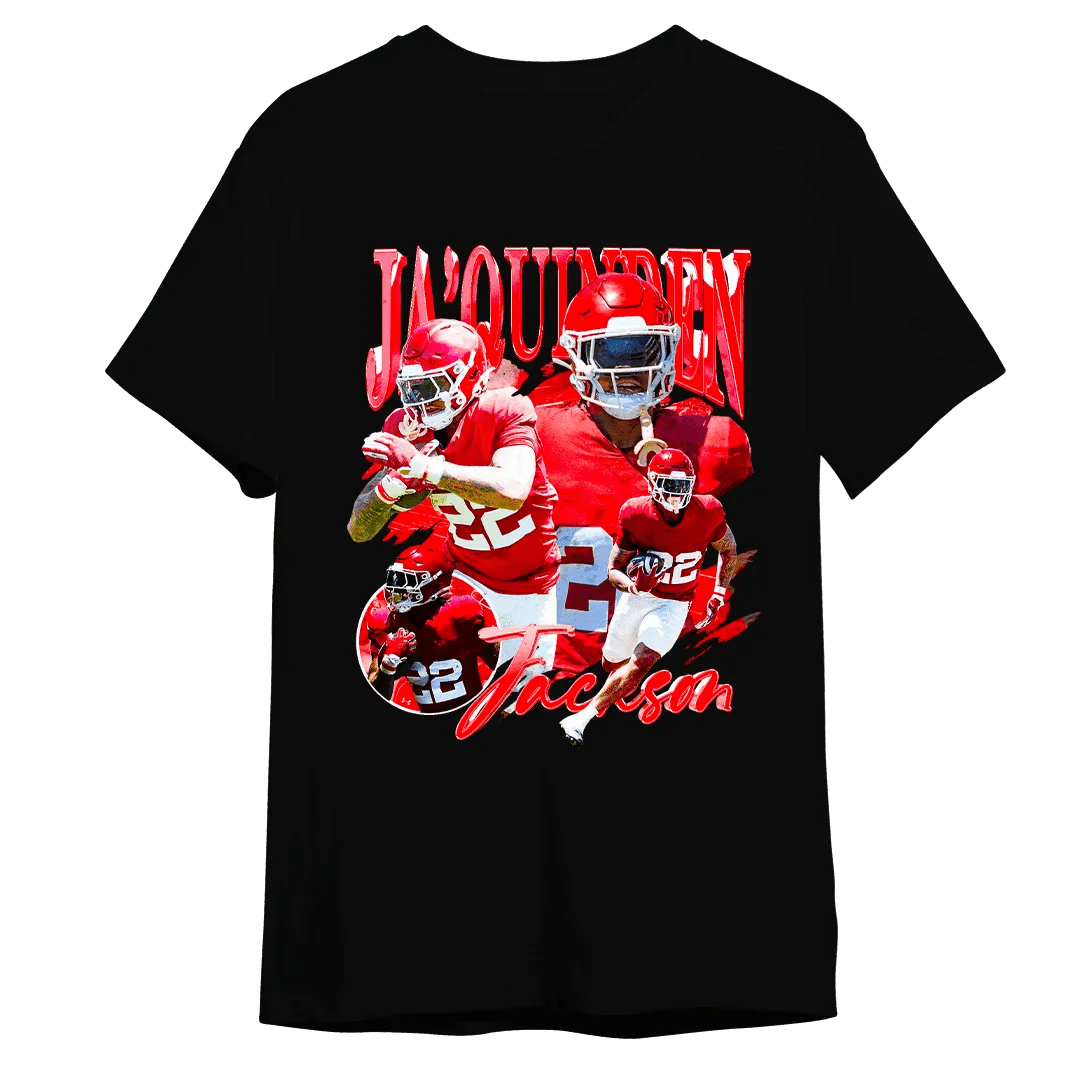 Retro Ja'Quinden Jackson T-Shirt - Mystery Hype