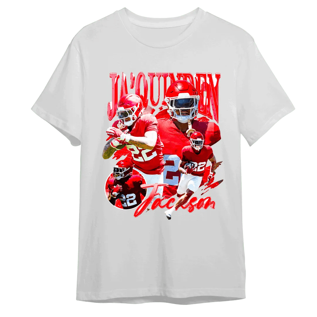 Retro Ja'Quinden Jackson T-Shirt - Mystery Hype