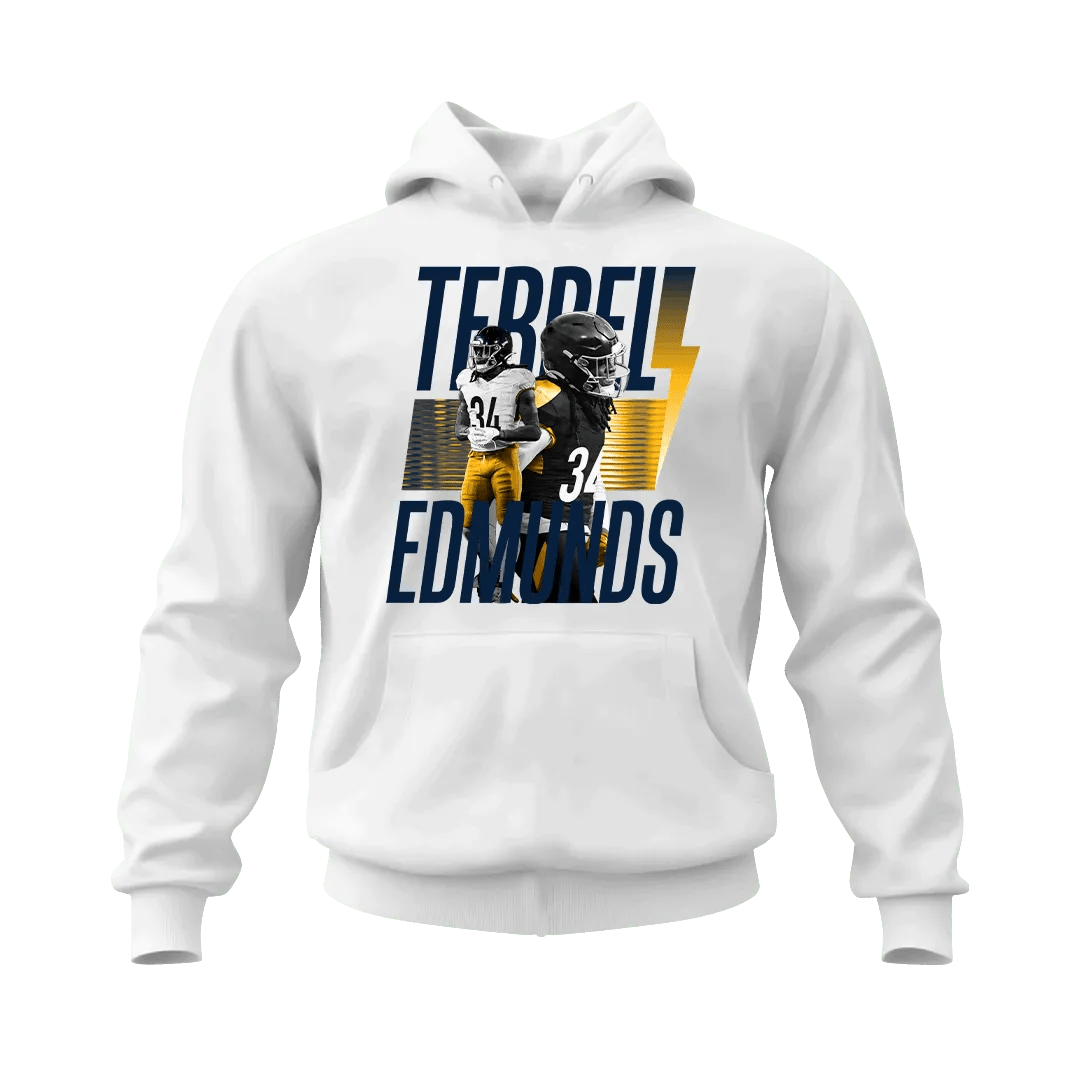 Terrell Edmunds Retro Hoodie - Mystery Hype