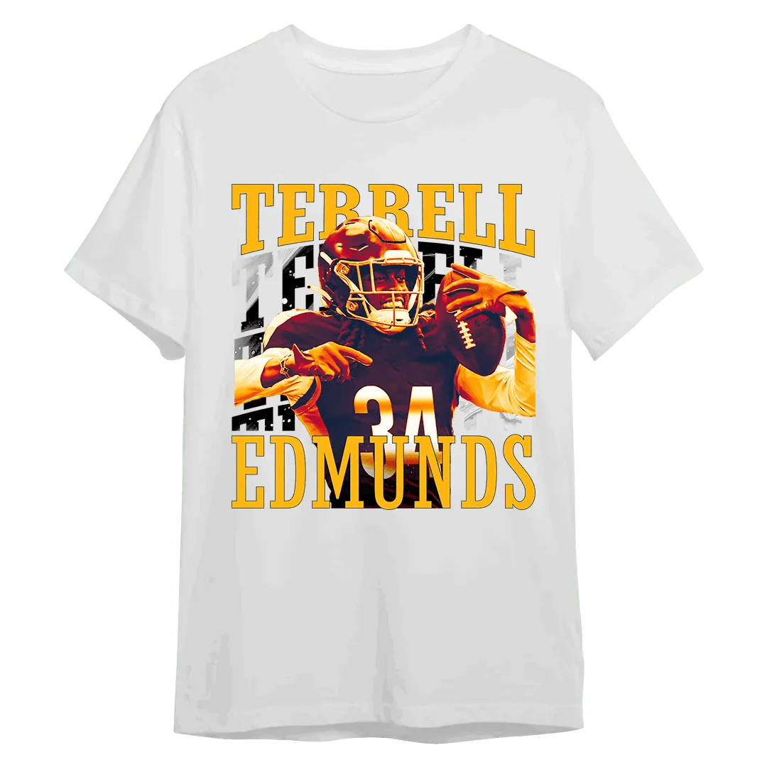 Terrell Edmunds Vintage T-Shirt - Mystery Hype