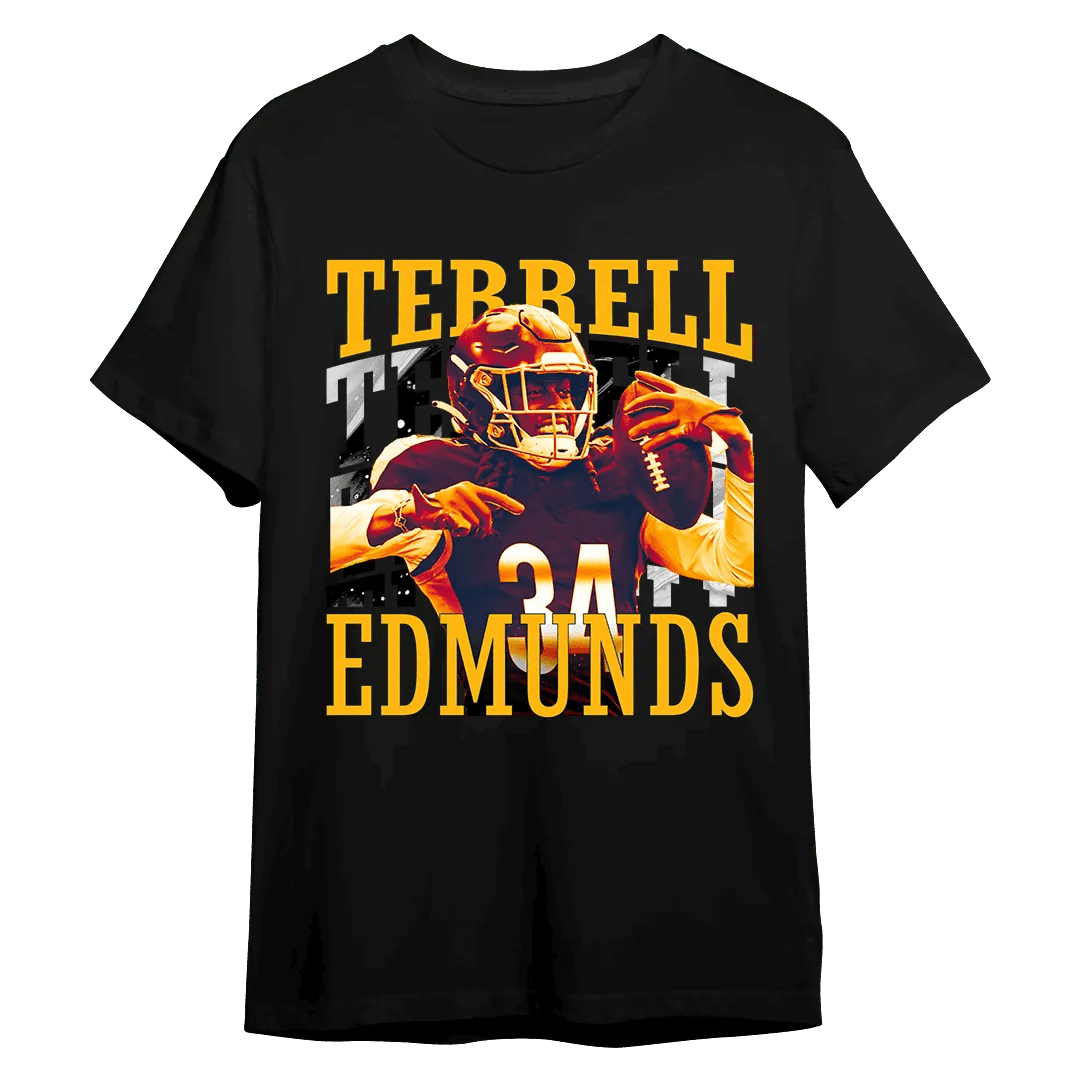 Terrell Edmunds Vintage T-Shirt - Mystery Hype