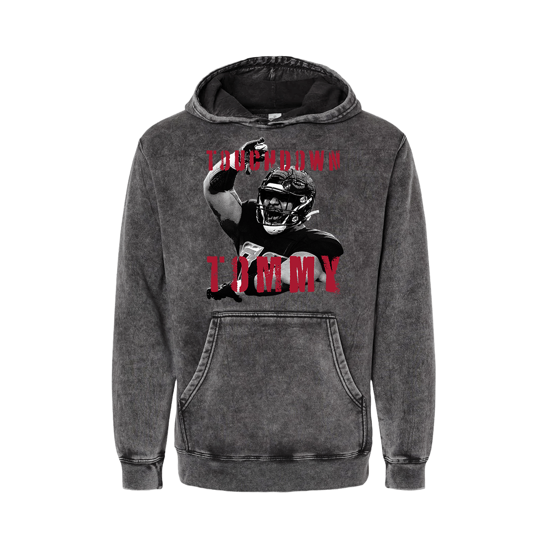 Tommy Togiai Classic Mineral Wash Hoodie - Mystery Hype