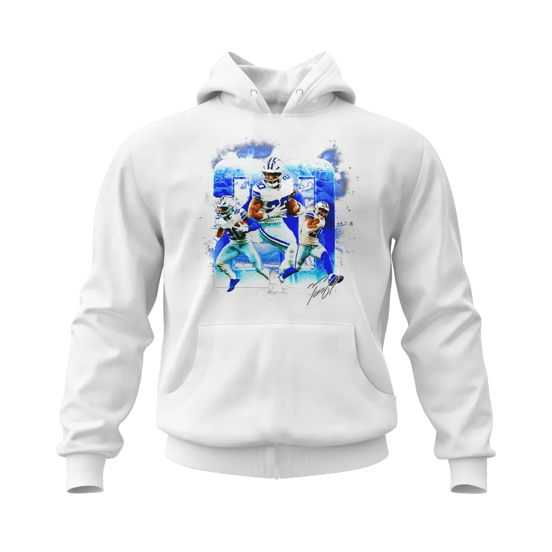 Tony Pollard Vintage 20 Hoodie - Mystery Hype