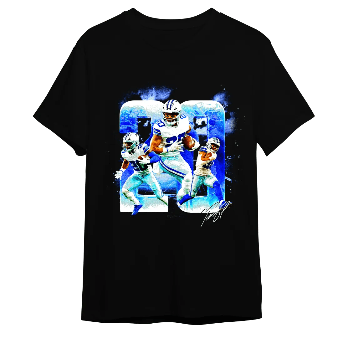 Tony Pollard Vintage 20 T-Shirt - Mystery Hype