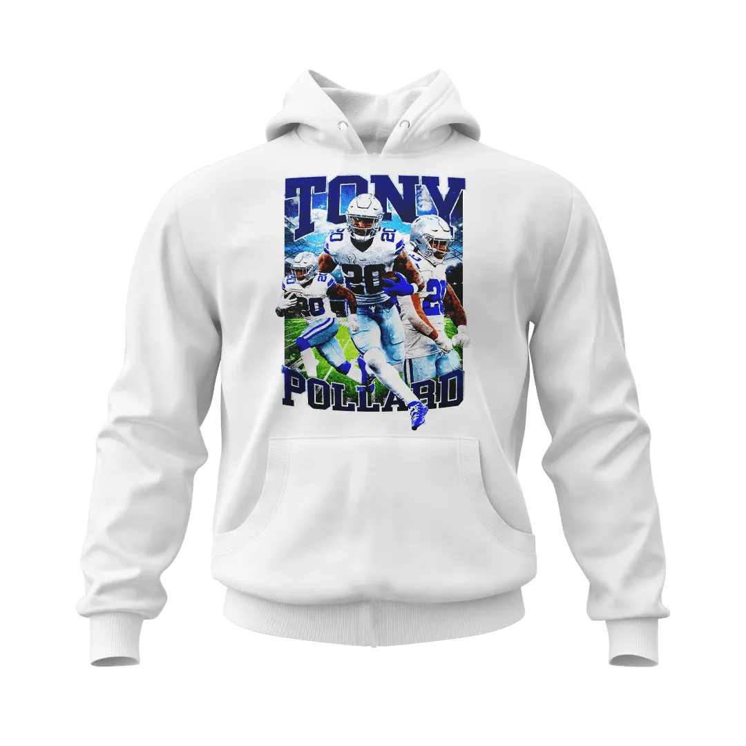 Tony Pollard Vintage Hoodie - Mystery Hype