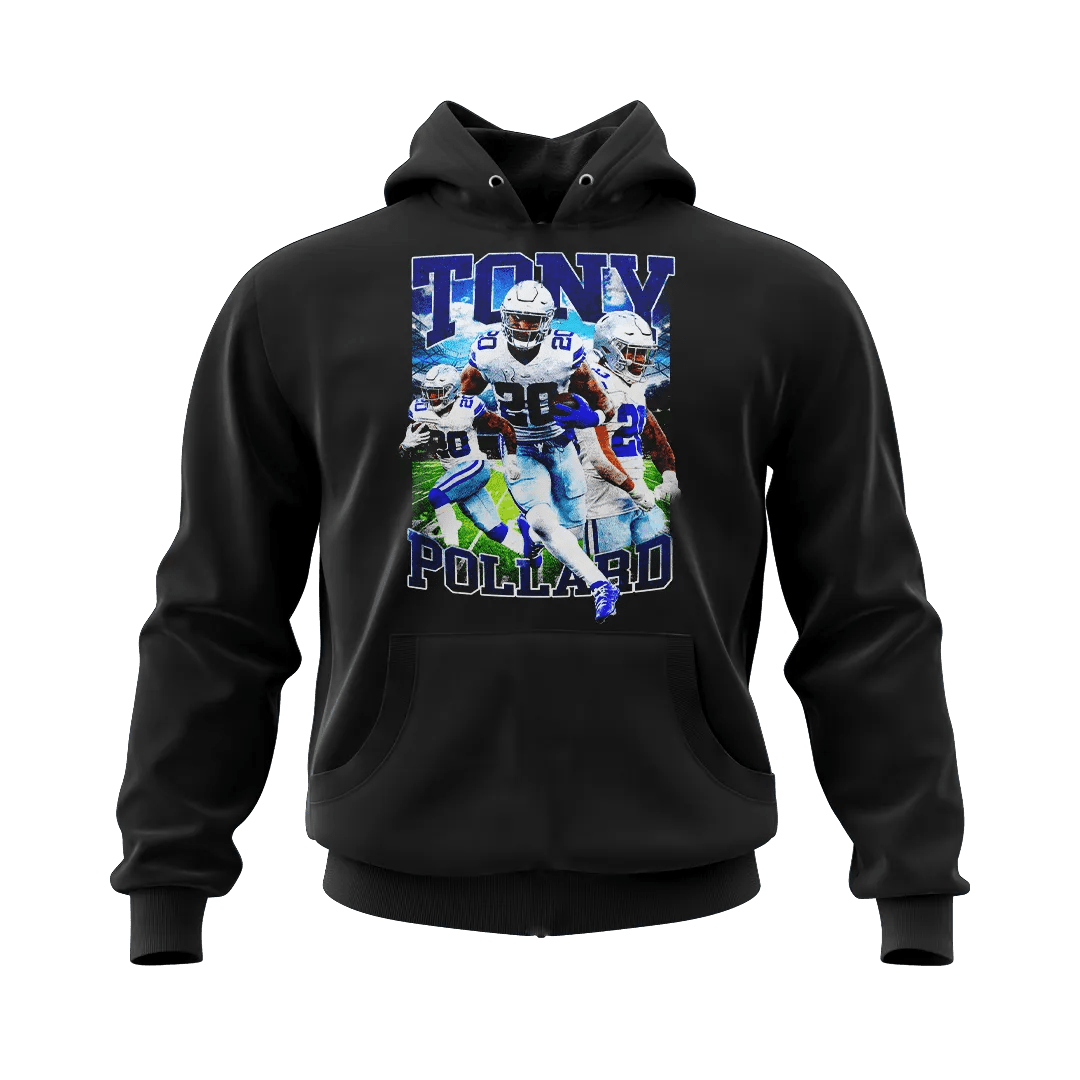 Tony Pollard Vintage Hoodie - Mystery Hype