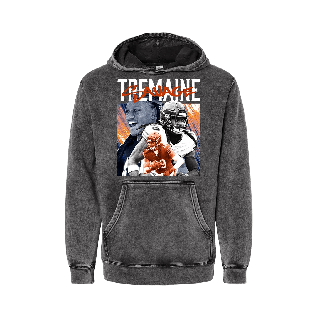 Tremaine Edmunds Classic Mineral Wash Hoodie - Mystery Hype