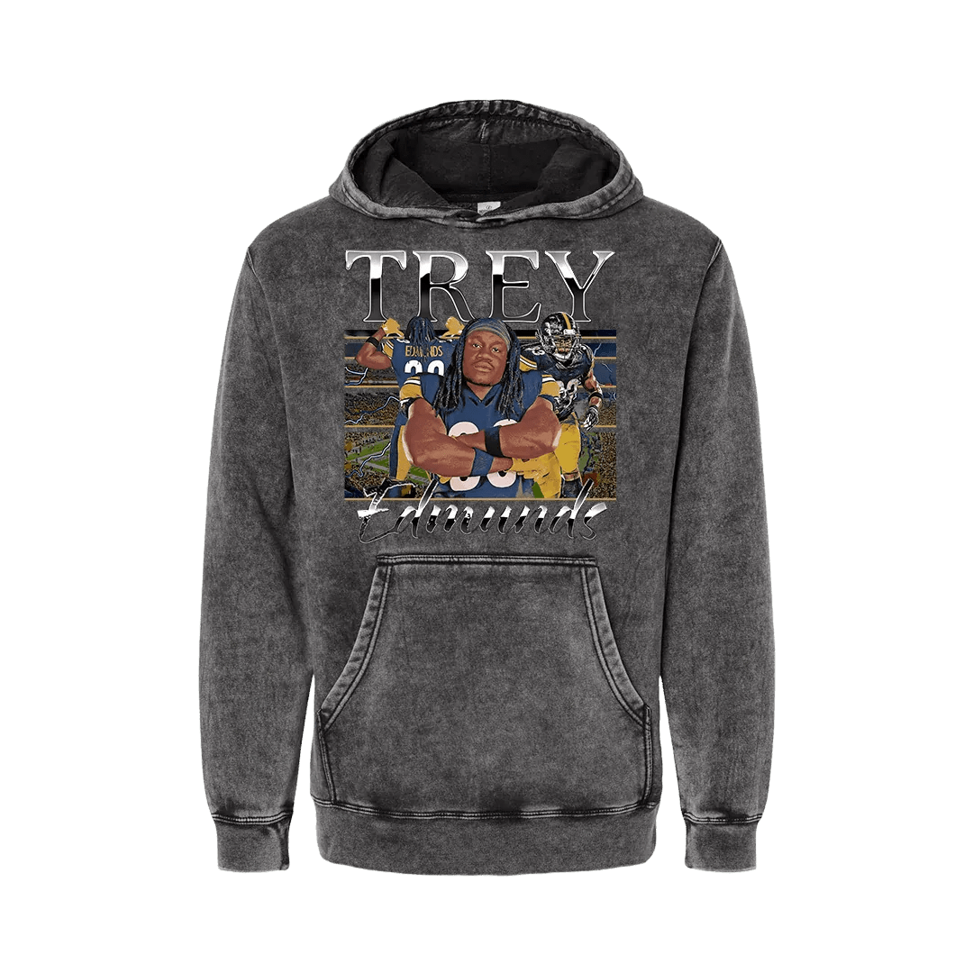 Trey Edmunds Classic Mineral Wash Hoodie - Mystery Hype