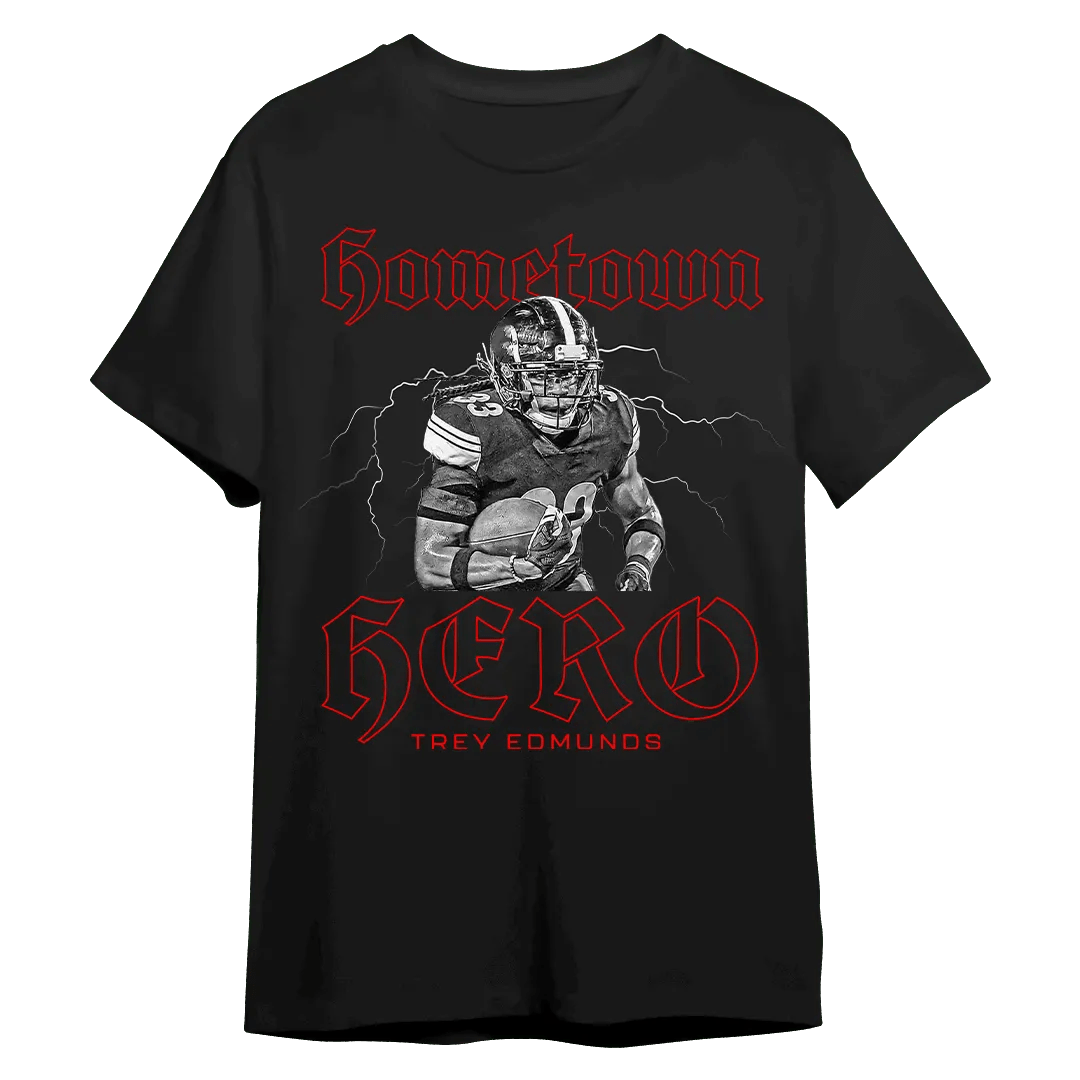 Trey Edmunds Retro T-Shirt - Mystery Hype