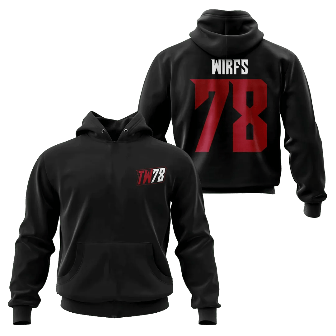 Tristan Wirfs Signature Logo Hoodie - Mystery Hype