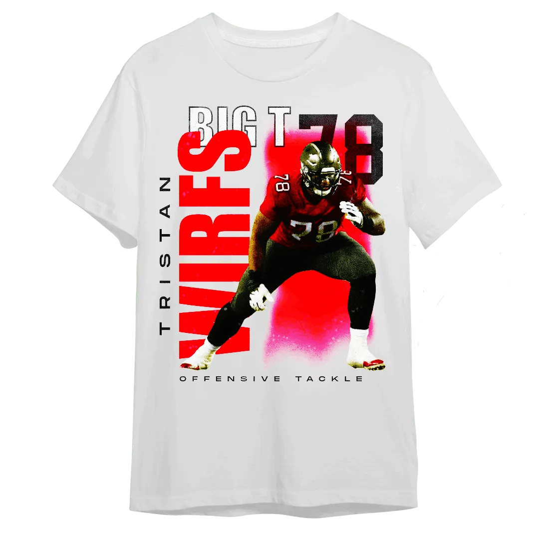 Tristan Wirfs Vintage T78 T-Shirt - Mystery Hype