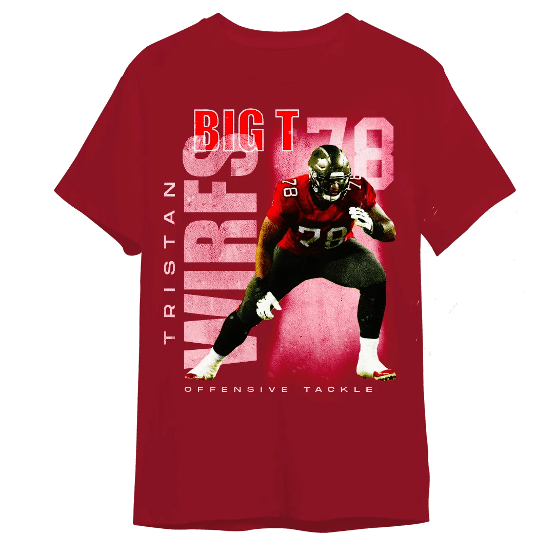 Tristan Wirfs Vintage T78 T-Shirt - Mystery Hype