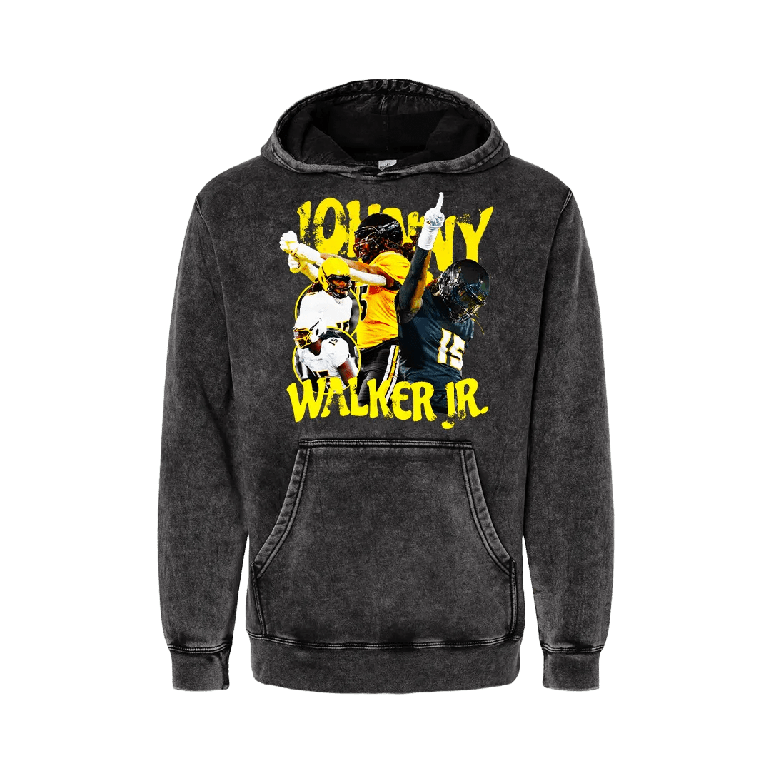 Vintage Johnny Walker Mineral Wash Hoodie - Mystery Hype