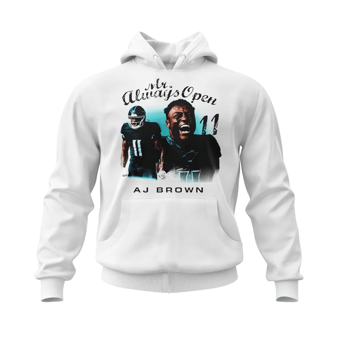 Vintage Mr. Always Open Hoodie - Mystery Hype