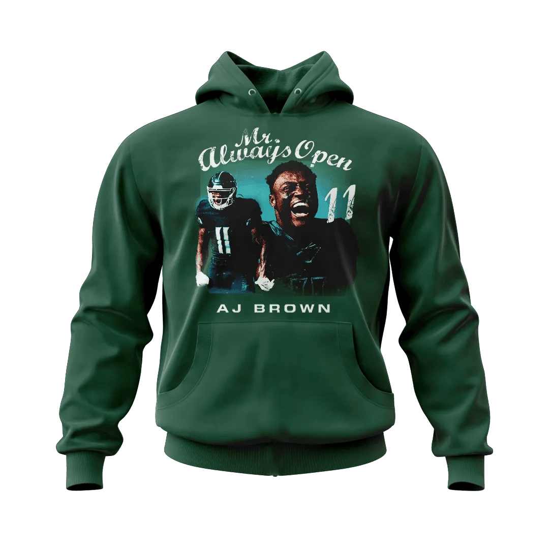 Vintage Mr. Always Open Hoodie - Mystery Hype