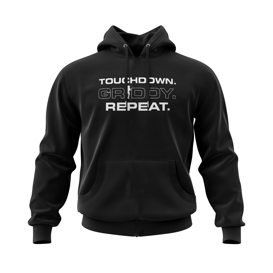 Griddy Touchdown Griddy Repeat Men Hoodie