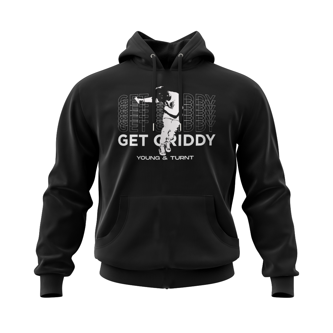 Griddy Vintage Young And Turnt Men Hoodie