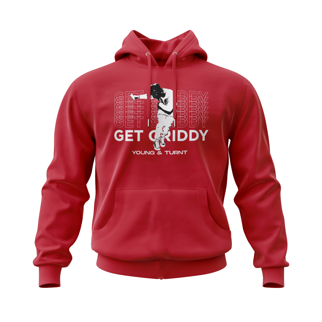 Griddy Vintage Young And Turnt Men Hoodie