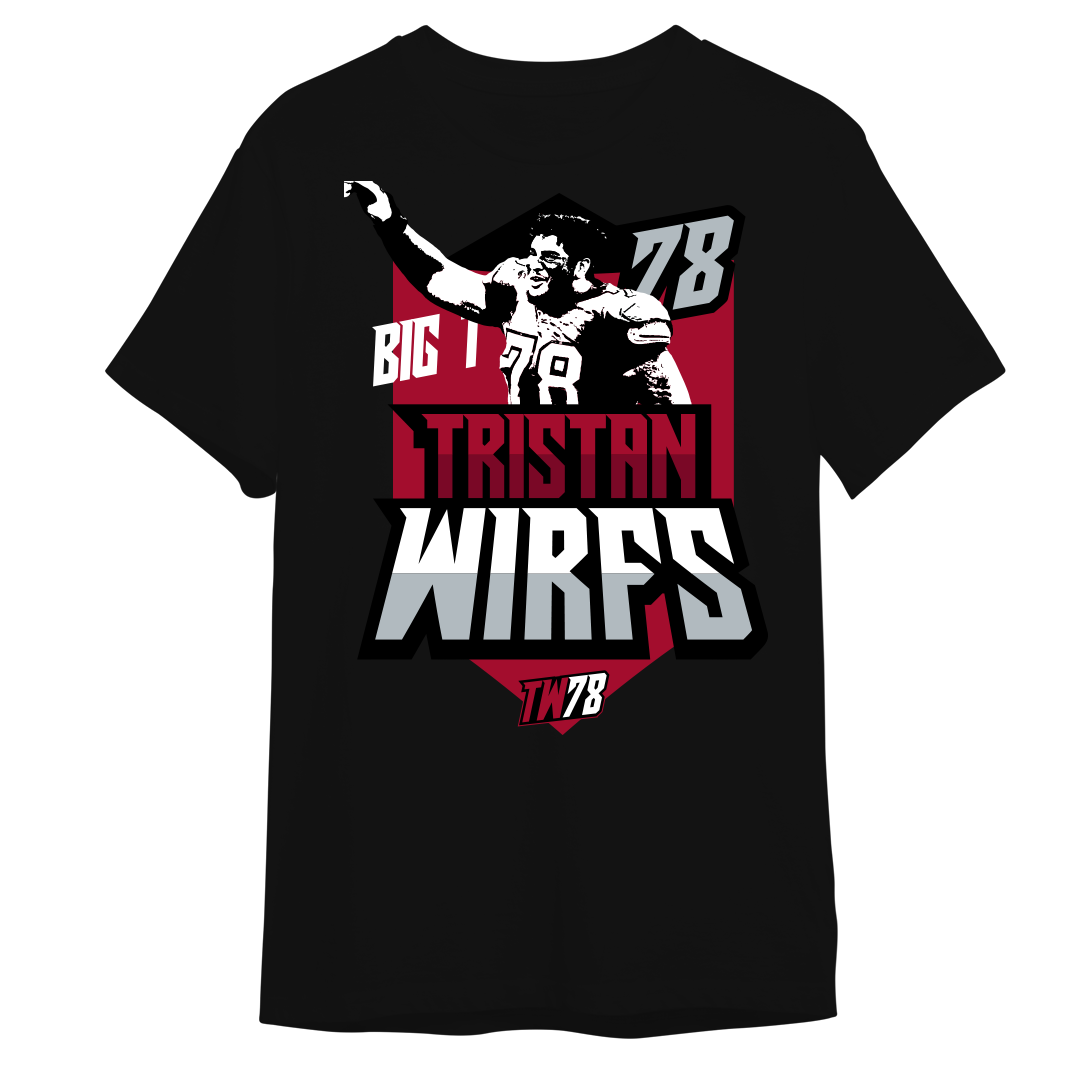 Tristan Wirfs Bold Big T78 Mens Shirt