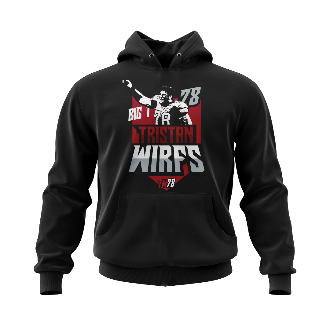 Tristan Wirfs Bold Big T78 Hoodie