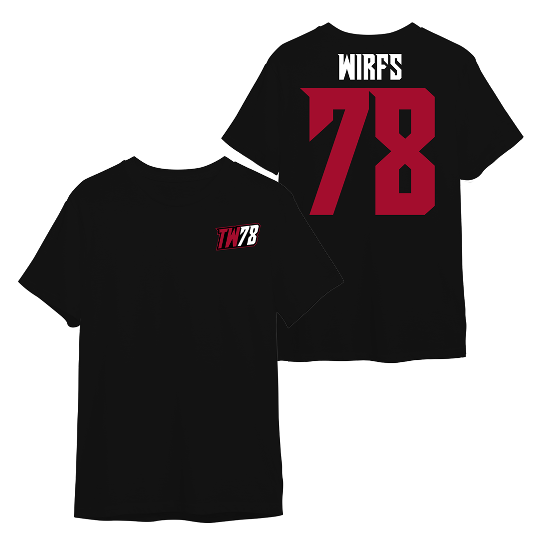 Tristan Wirfs Signature Logo Mens Shirt