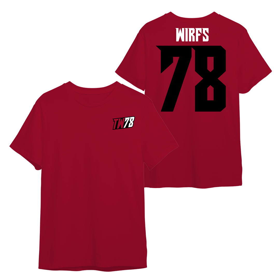 Tristan Wirfs Signature Logo Mens Shirt