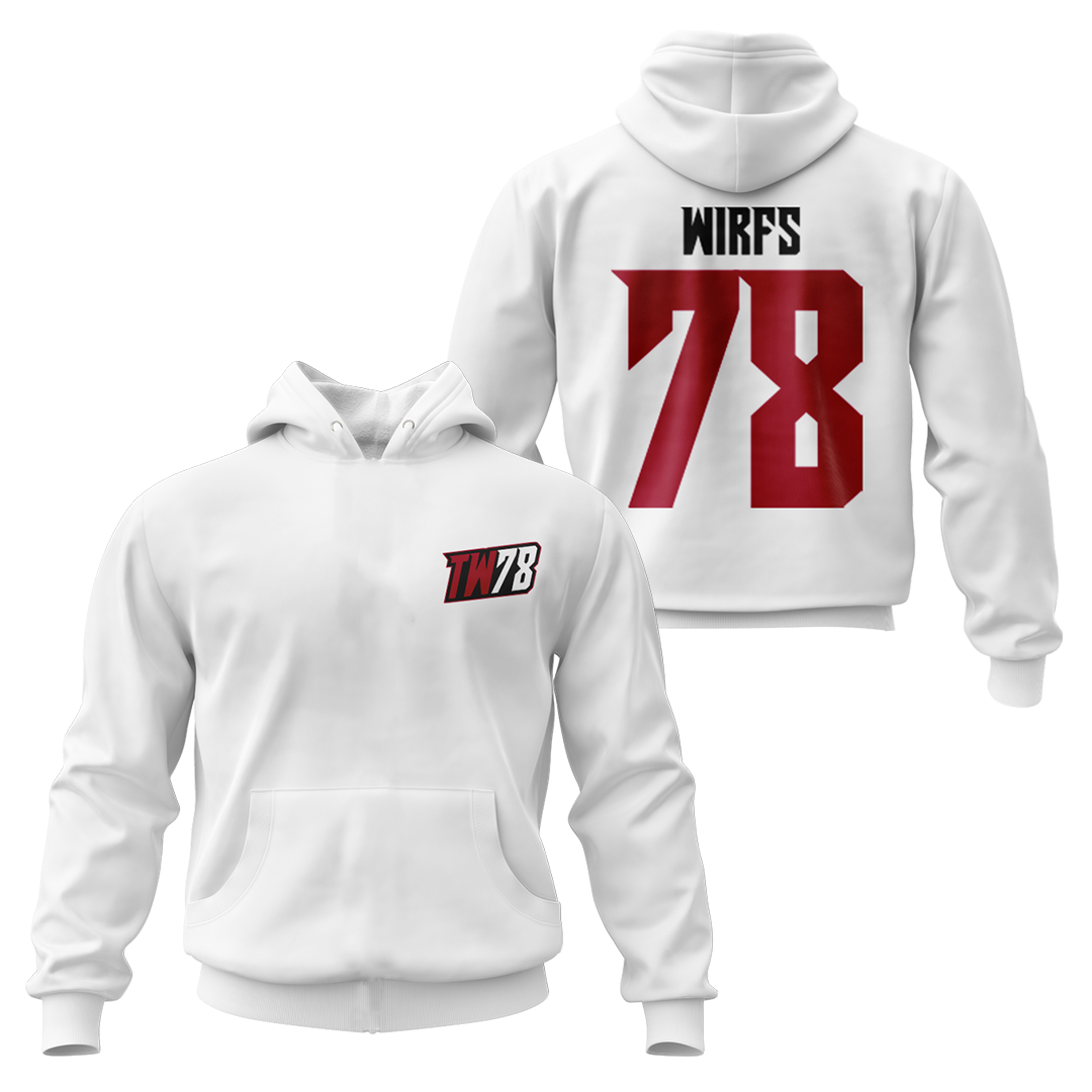 Tristan Wirfs Signature Logo Hoodie